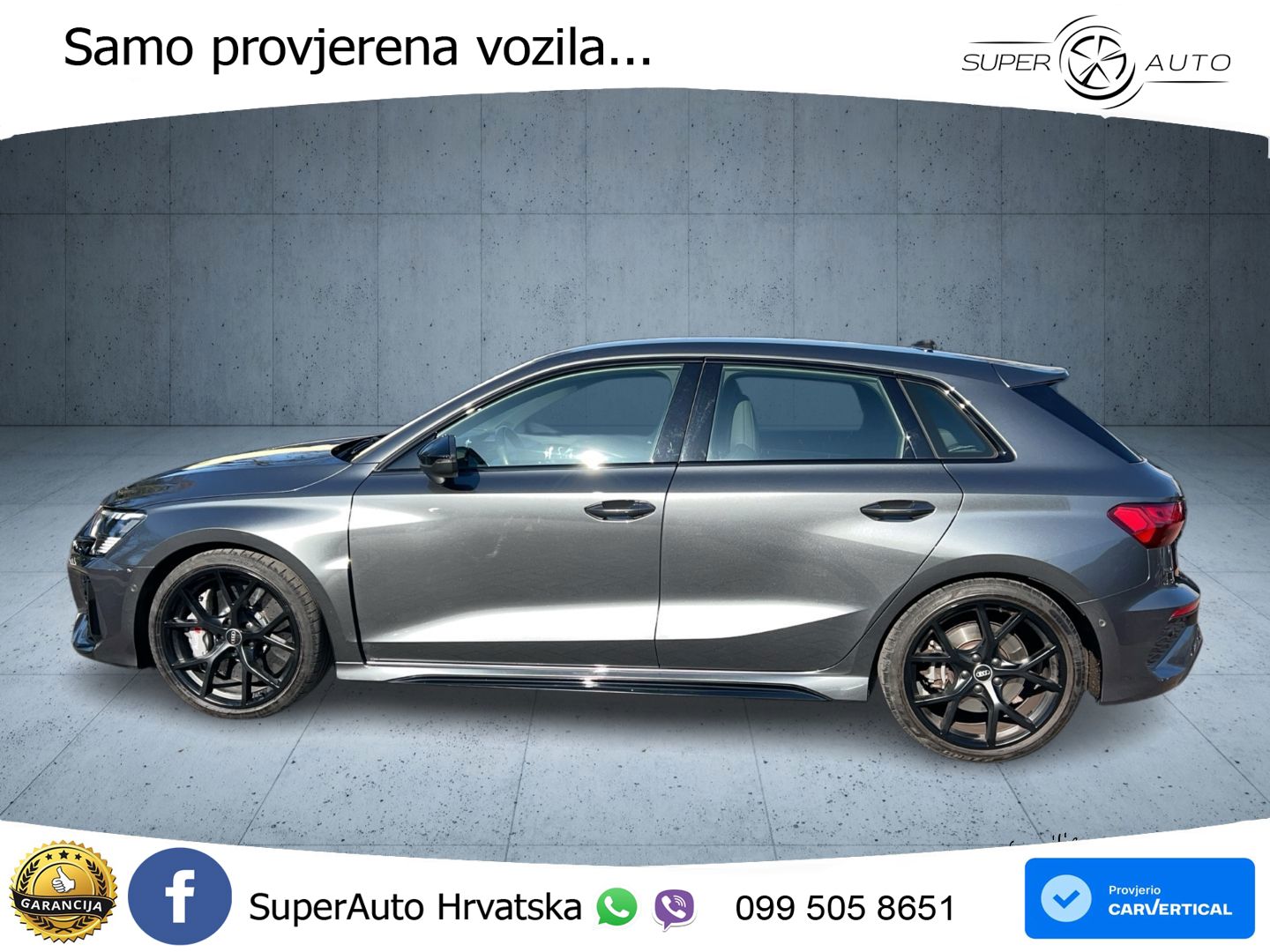 Audi RS3 Sportback 2.5 TFSI (400 KS) quattro S tronic