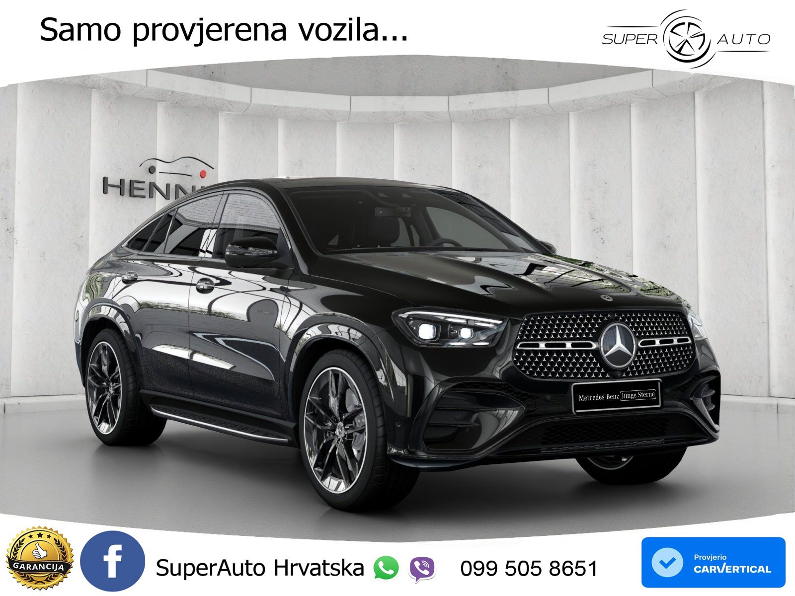 Mercedes GLE Coupe 450d (367 KS) EQ Boost 4MATIC 9G-TRONIC AMG LED+GR SJED+ACC