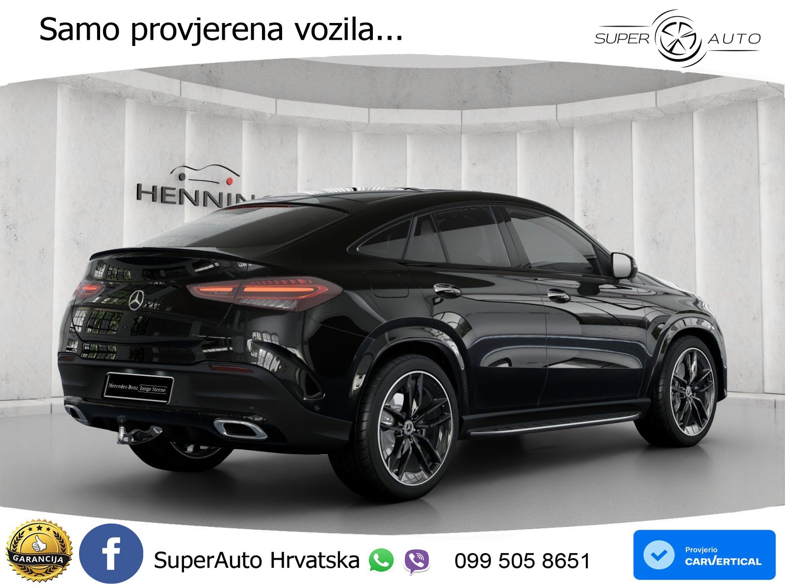 Mercedes GLE Coupe 450d (367 KS) EQ Boost 4MATIC 9G-TRONIC AMG LED+GR SJED+ACC
