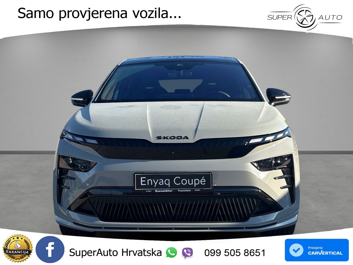 Škoda Enyaq Coupe iV RS 82 kWh (340 KS) AWD LED+GR SJED+ACC