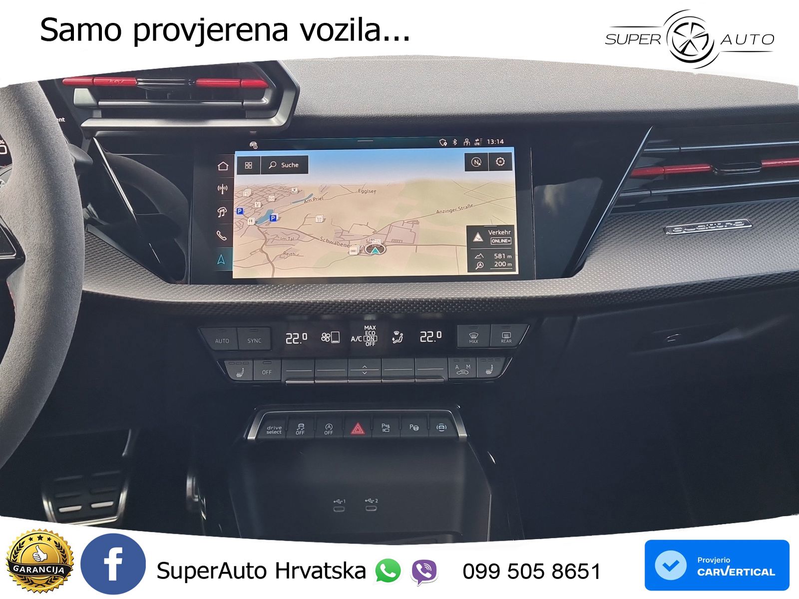 Audi RS3 Sedan 2.5 TFSI (400 KS) quattro S tronic LED+GR SJED+ACC