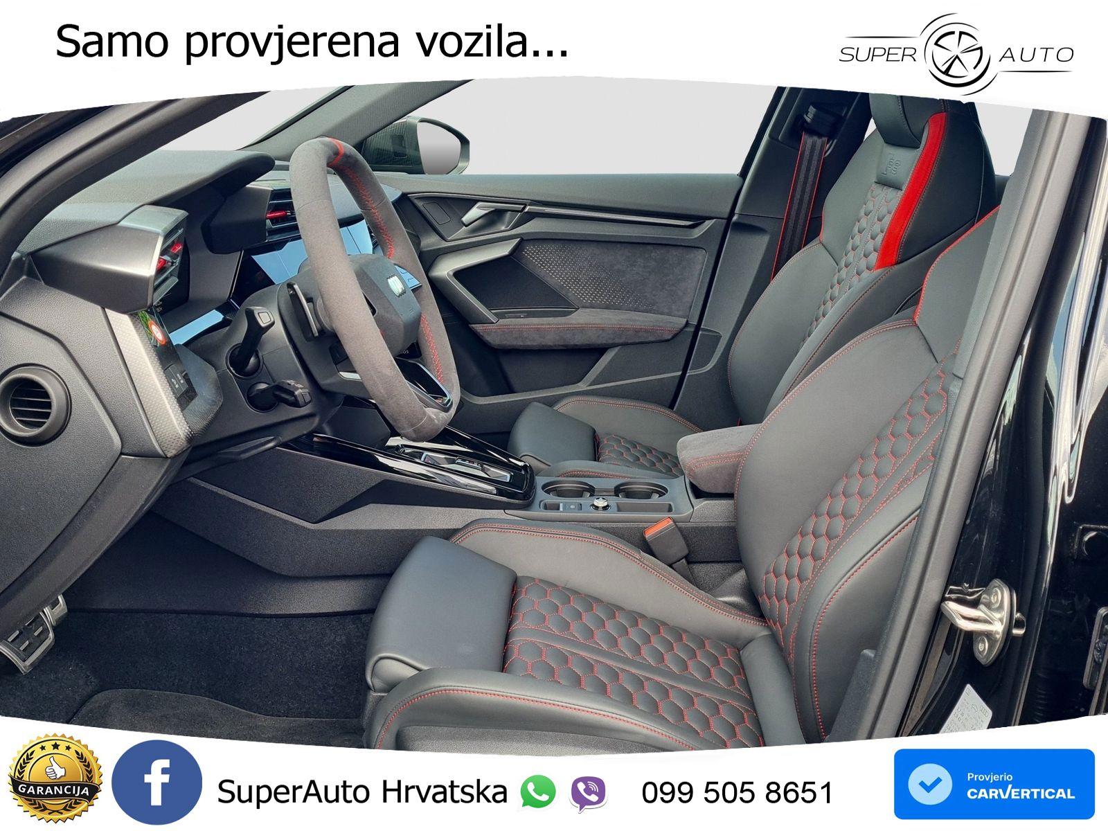Audi RS3 Sedan 2.5 TFSI (400 KS) quattro S tronic LED+GR SJED+ACC
