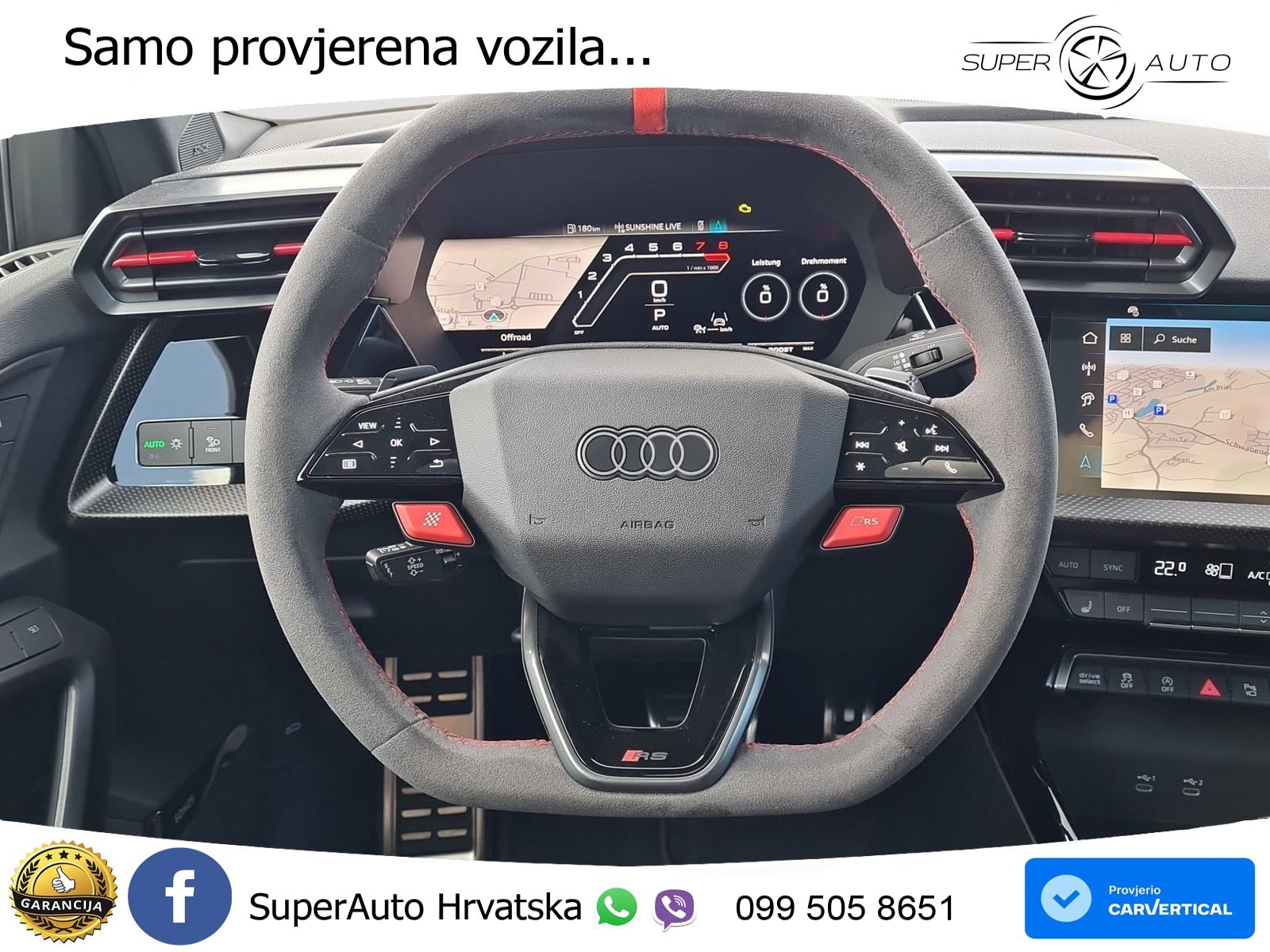 Audi RS3 Sedan 2.5 TFSI (400 KS) quattro S tronic LED+GR SJED+ACC
