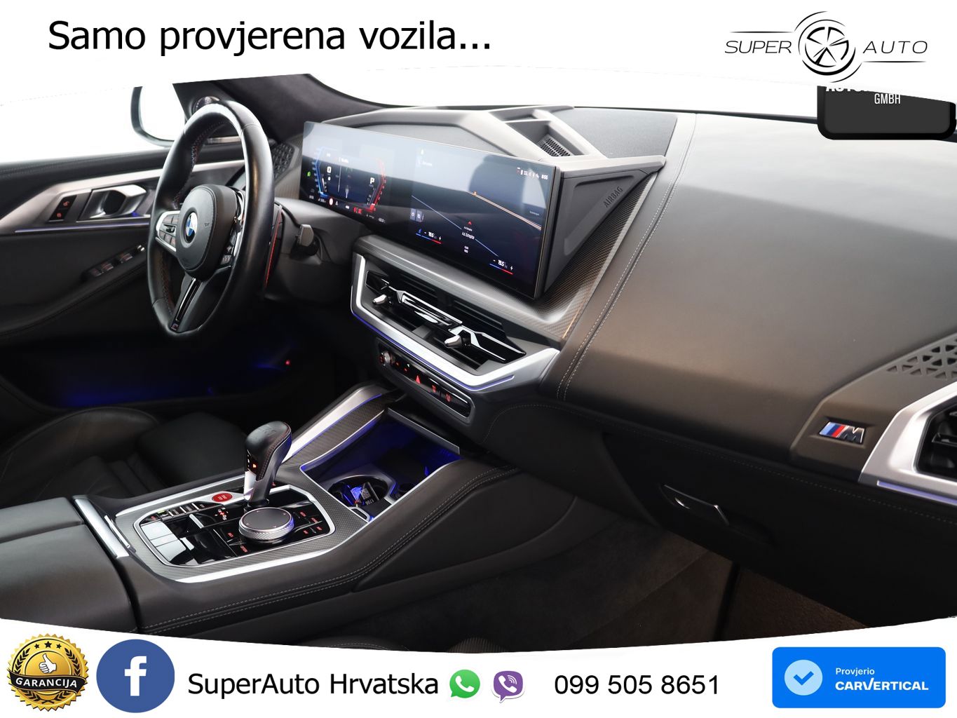 BMW XM 4.4 V8 (653 KS) xDrive Steptronic LED+GR SJED+ACC