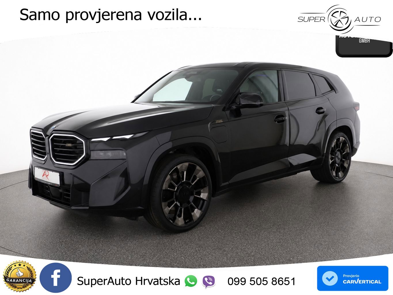 BMW XM 4.4 V8 (653 KS) xDrive Steptronic LED+GR SJED+ACC