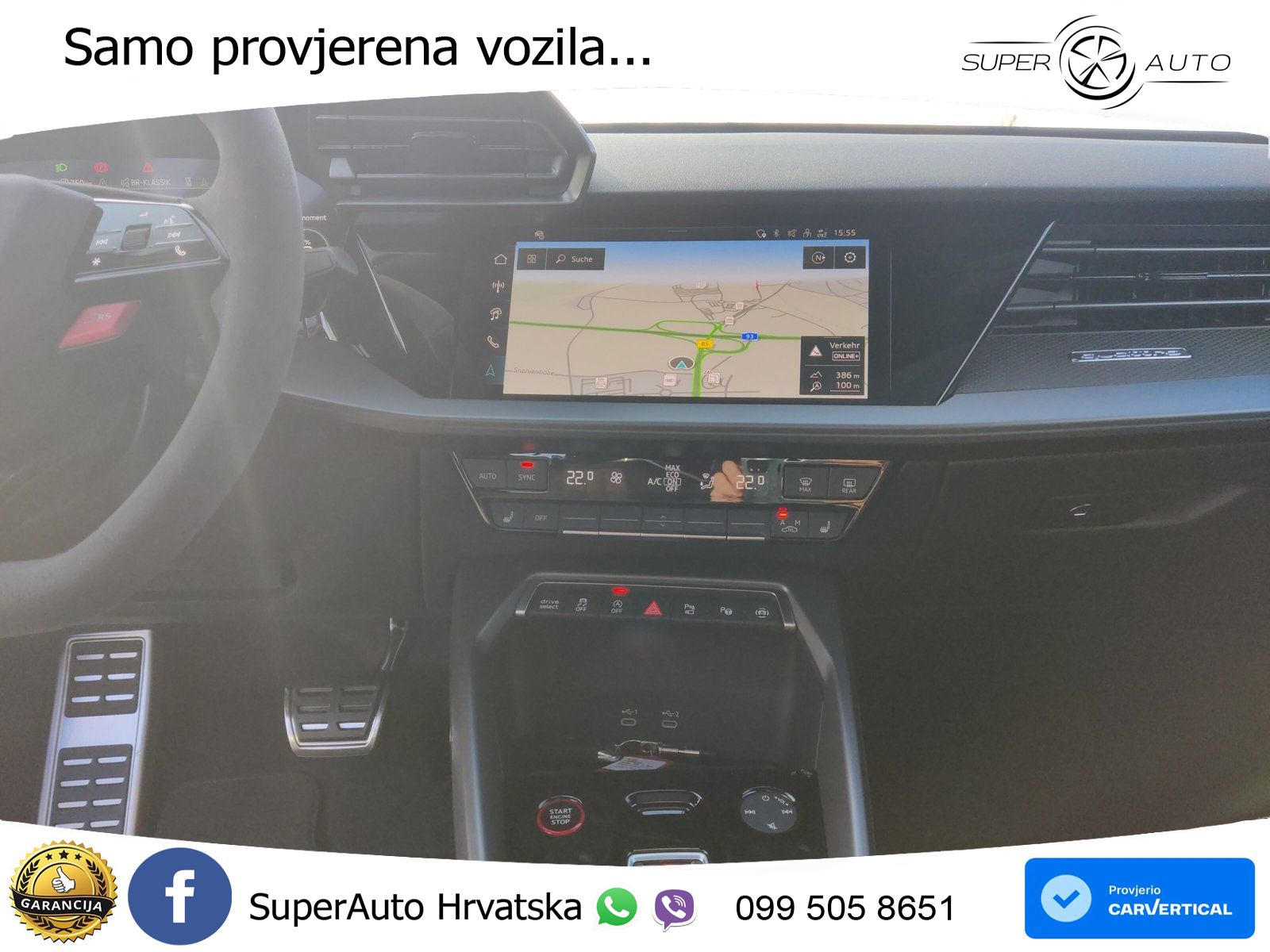 Audi RS3 Sedan 2.5 TFSI (400 KS) quattro S tronic LED+GR SJED+ACC