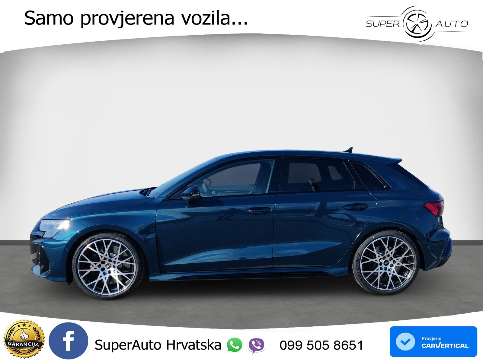 Audi RS3 Sedan 2.5 TFSI (400 KS) quattro S tronic LED+GR SJED+ACC