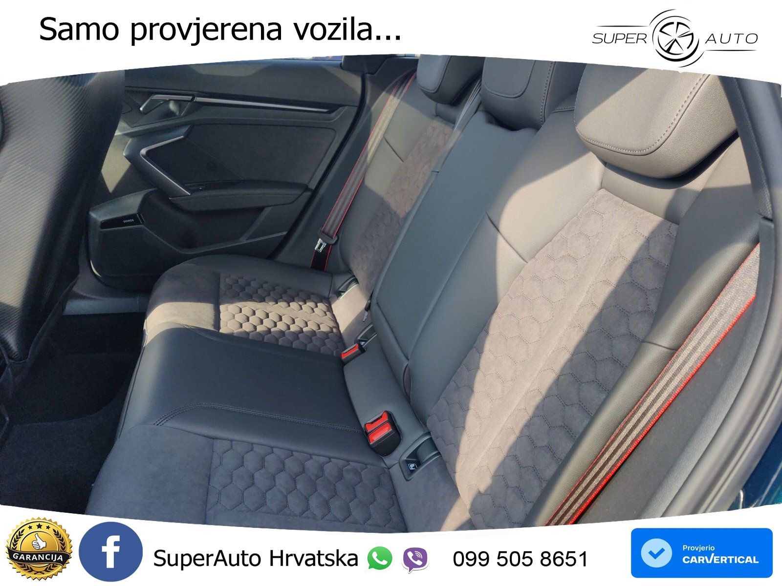 Audi RS3 Sedan 2.5 TFSI (400 KS) quattro S tronic LED+GR SJED+ACC
