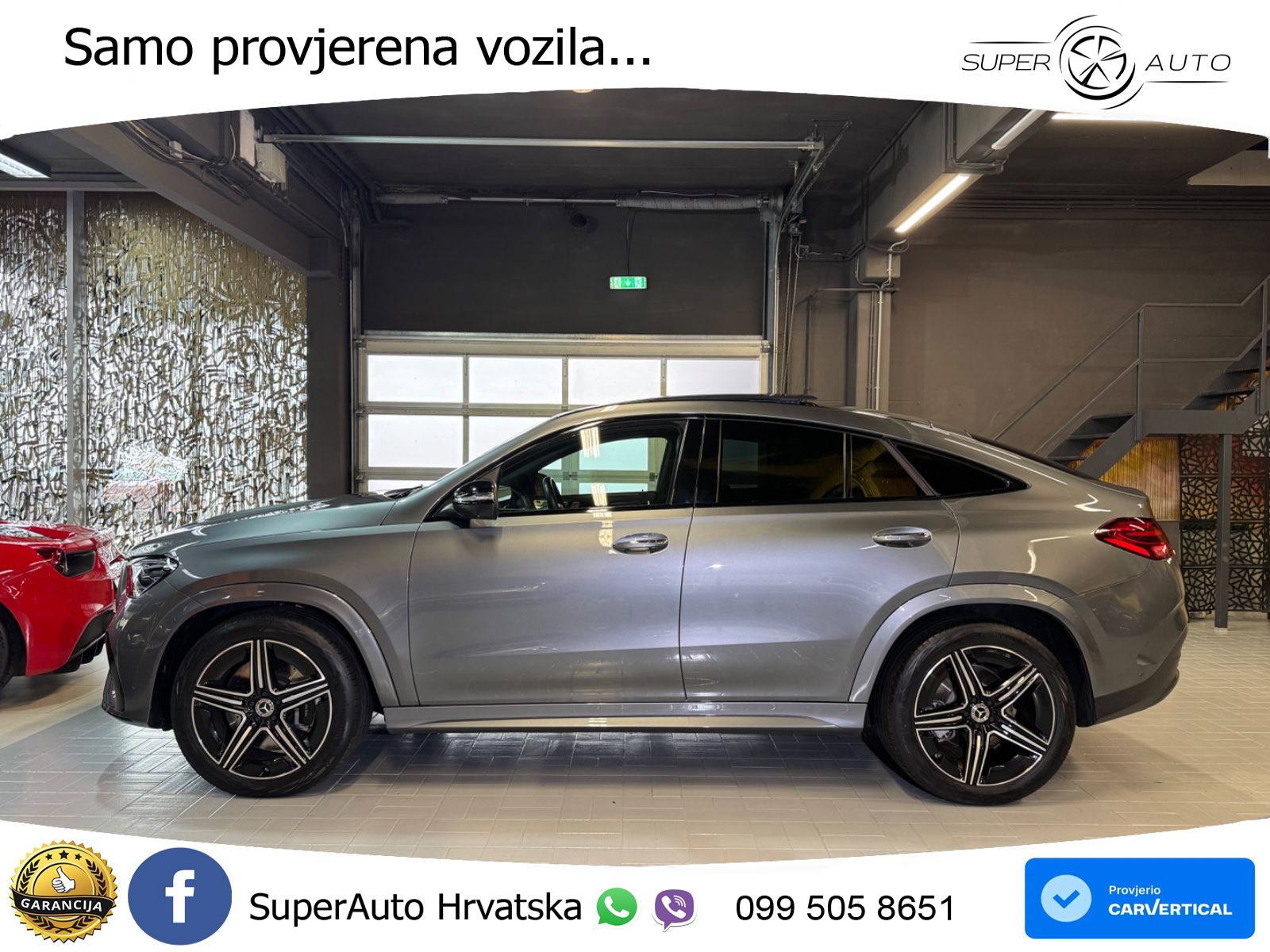 Mercedes GLE Coupe 450d (367 KS) EQ Boost 4MATIC 9G-TRONIC AMG LED+GR SJED+ACC