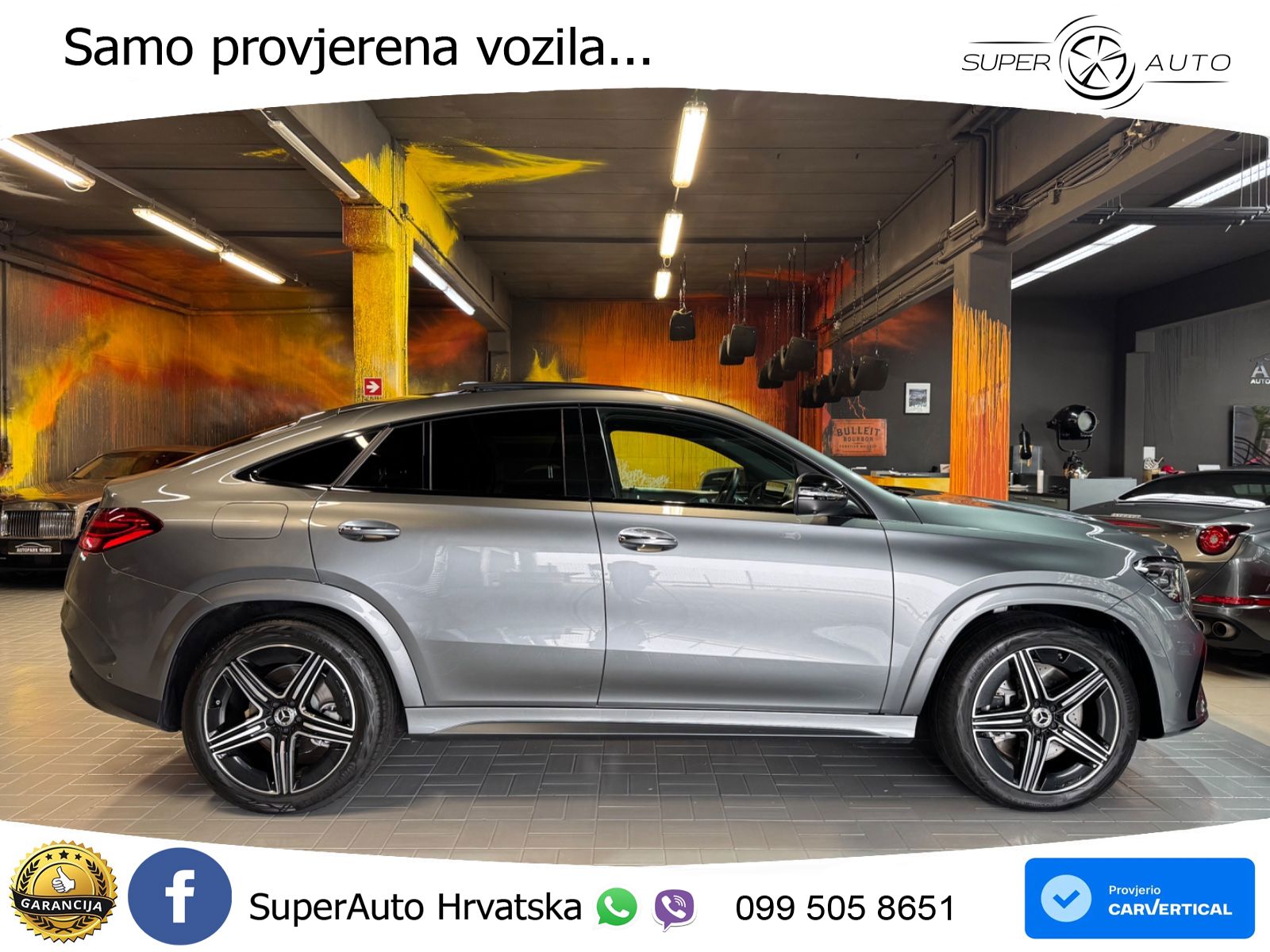 Mercedes GLE Coupe 450d (367 KS) EQ Boost 4MATIC 9G-TRONIC AMG LED+GR SJED+ACC