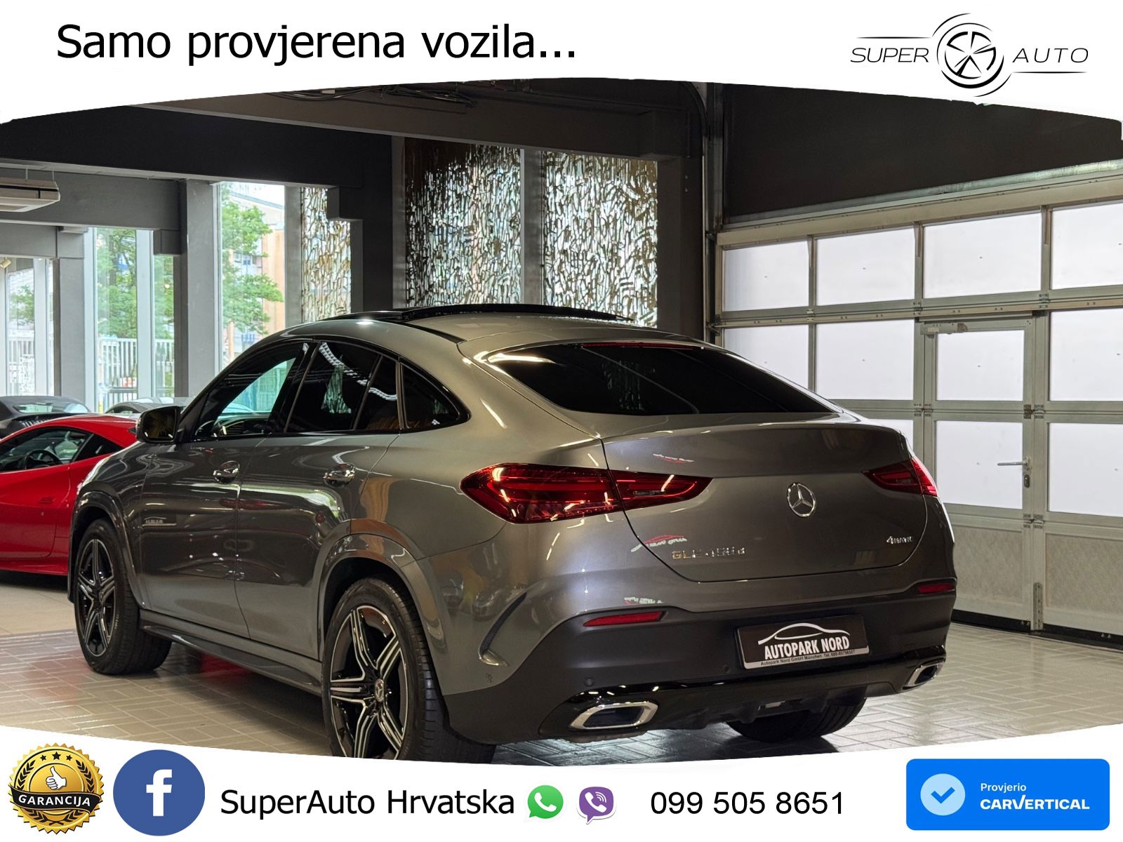 Mercedes GLE Coupe 450d (367 KS) EQ Boost 4MATIC 9G-TRONIC AMG LED+GR SJED+ACC