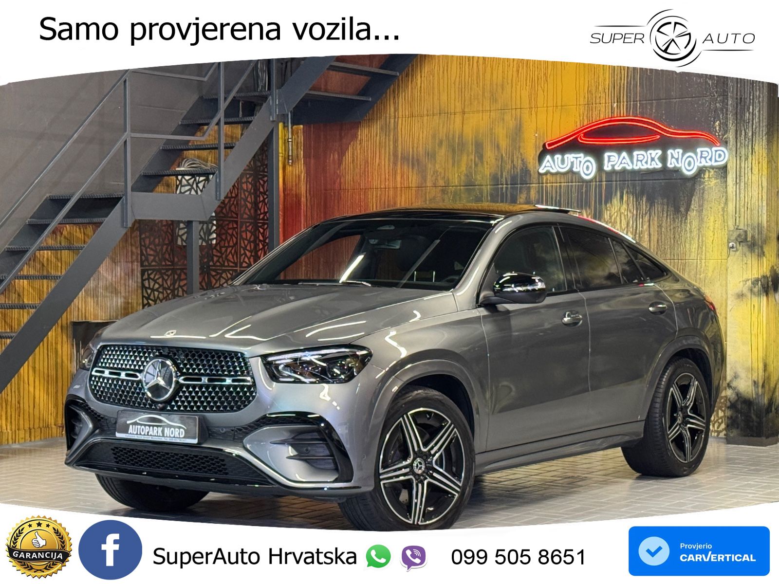 Mercedes GLE Coupe 450d (367 KS) EQ Boost 4MATIC 9G-TRONIC AMG LED+GR SJED+ACC