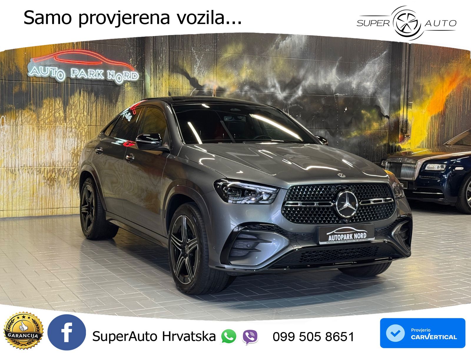Mercedes GLE Coupe 450d (367 KS) EQ Boost 4MATIC 9G-TRONIC AMG LED+GR SJED+ACC