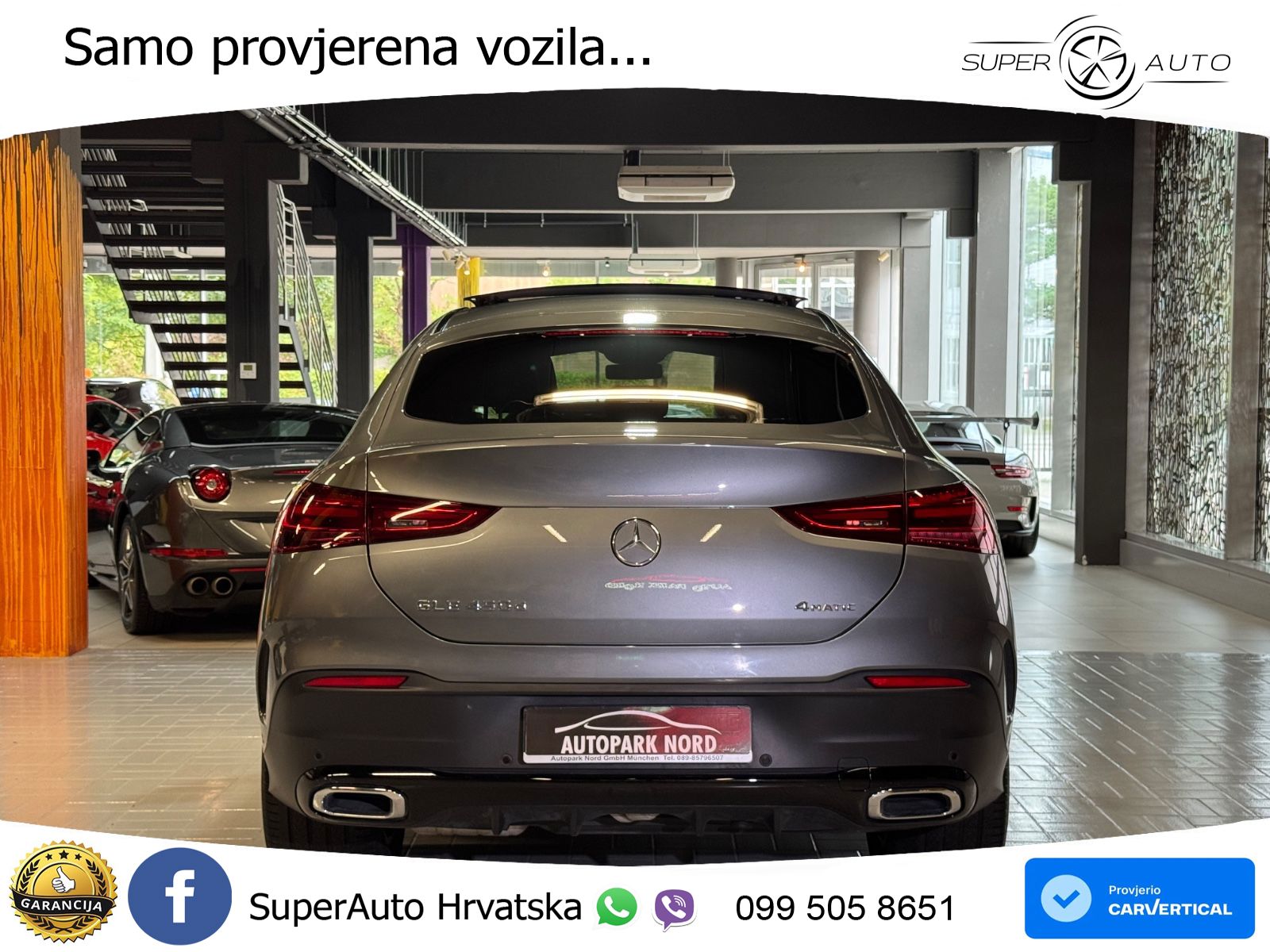Mercedes GLE Coupe 450d (367 KS) EQ Boost 4MATIC 9G-TRONIC AMG LED+GR SJED+ACC
