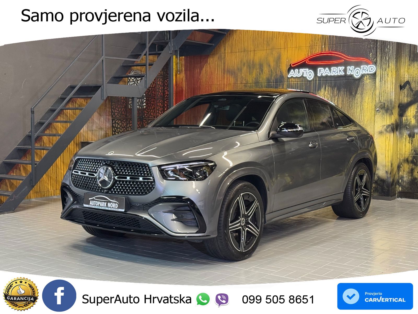 Mercedes GLE Coupe 450d (367 KS) EQ Boost 4MATIC 9G-TRONIC AMG LED+GR SJED+ACC