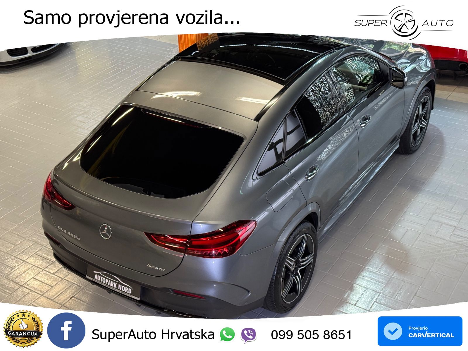Mercedes GLE Coupe 450d (367 KS) EQ Boost 4MATIC 9G-TRONIC AMG LED+GR SJED+ACC
