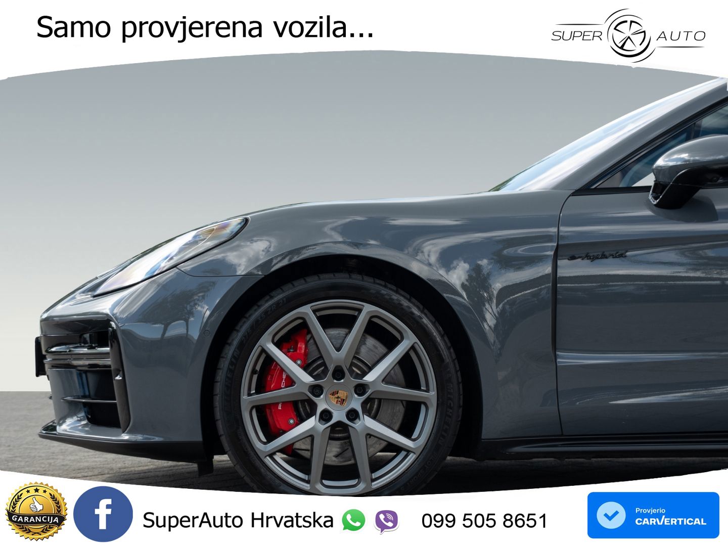 Porsche Panamera 4S 2.9 V6 (544 KS) E-Hybrid PDK ACC+HEAD+4xGR SJED+360+PANO