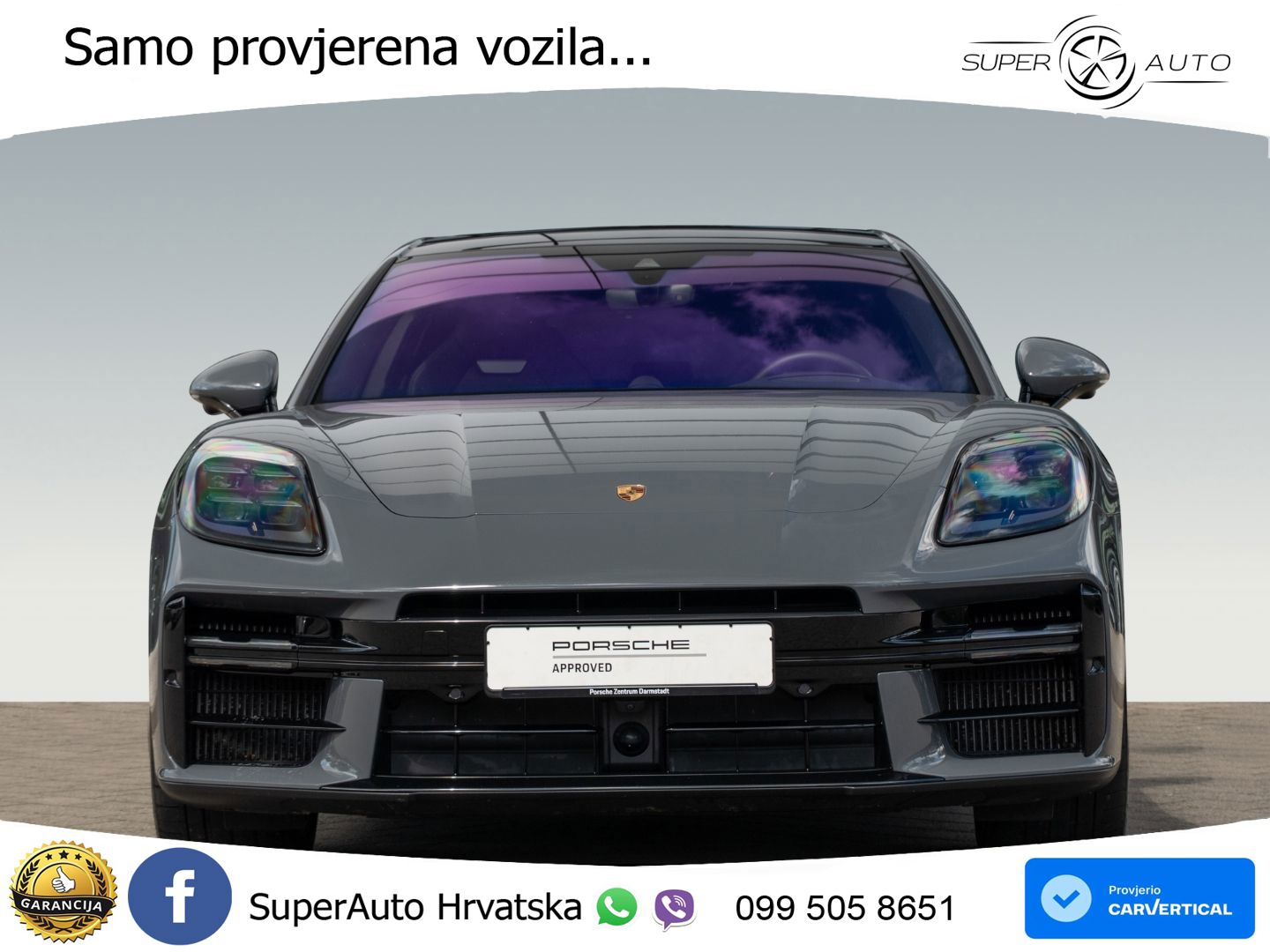 Porsche Panamera 4S 2.9 V6 (544 KS) E-Hybrid PDK ACC+HEAD+4xGR SJED+360+PANO
