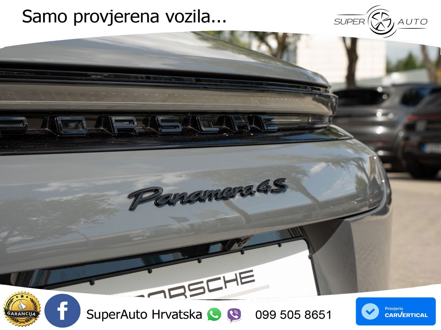 Porsche Panamera 4S 2.9 V6 (544 KS) E-Hybrid PDK ACC+HEAD+4xGR SJED+360+PANO