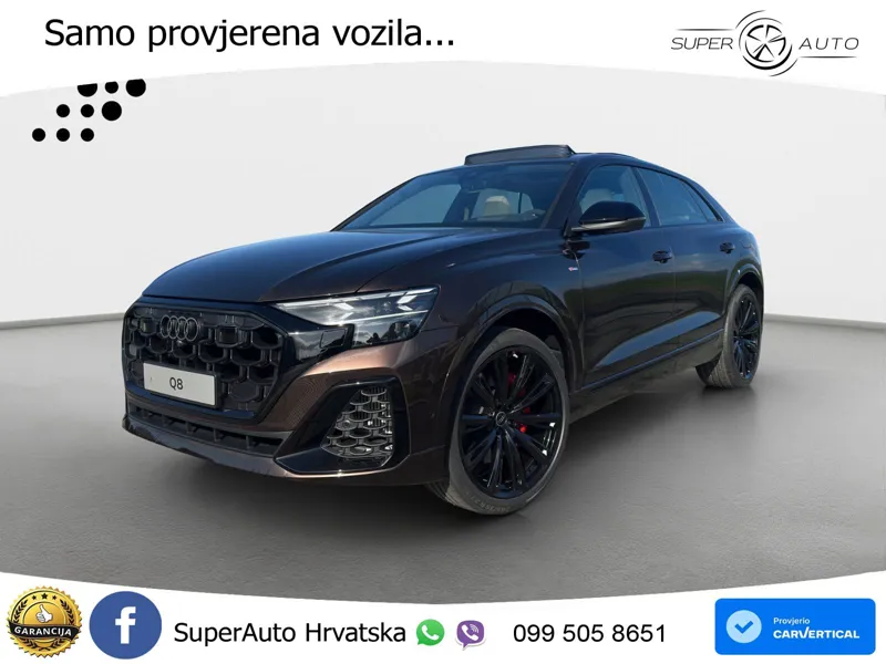Audi Q8 60 TFSIe V6 (490 KS) quattro Tiptronic LED+GR SJED+ACC