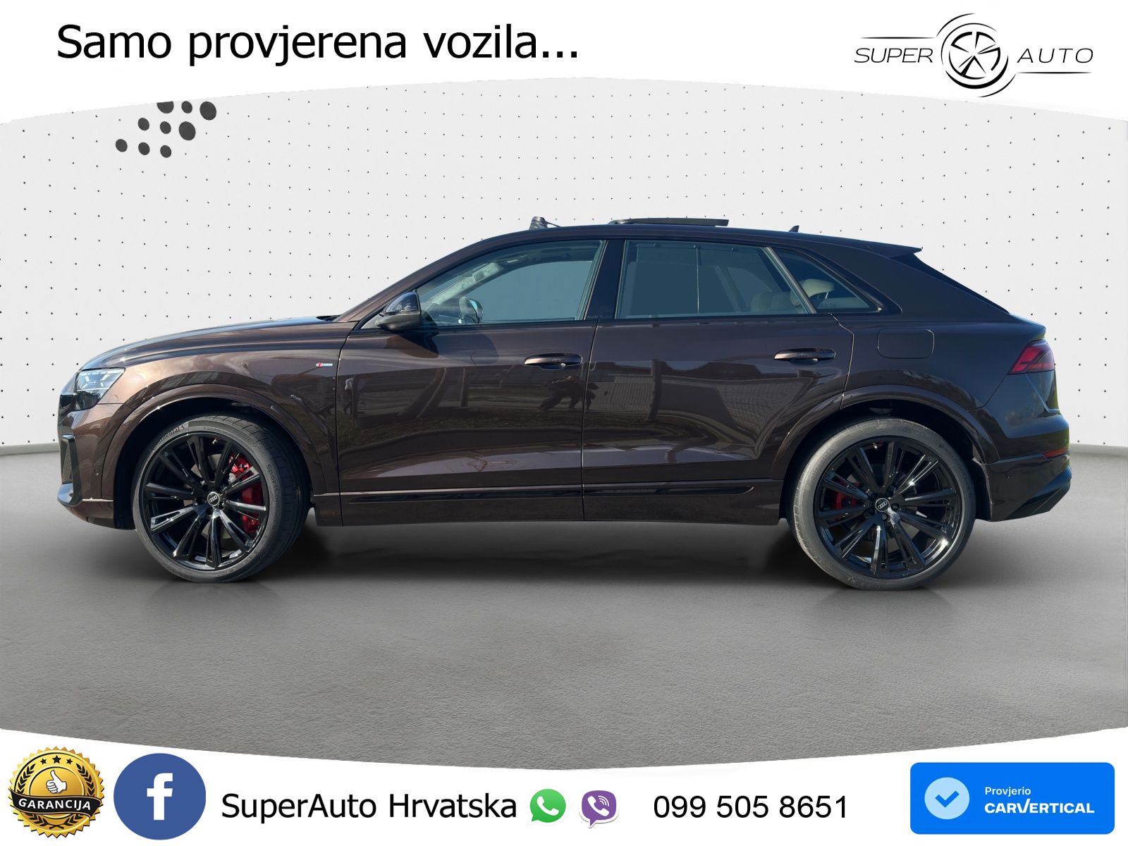 Audi Q8 60 TFSIe V6 (490 KS) quattro Tiptronic LED+GR SJED+ACC