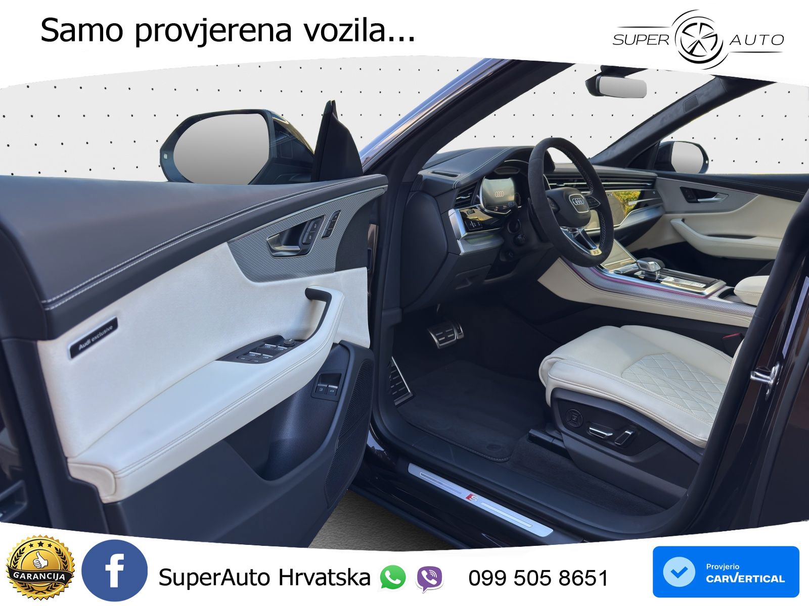 Audi Q8 60 TFSIe V6 (490 KS) quattro Tiptronic LED+GR SJED+ACC