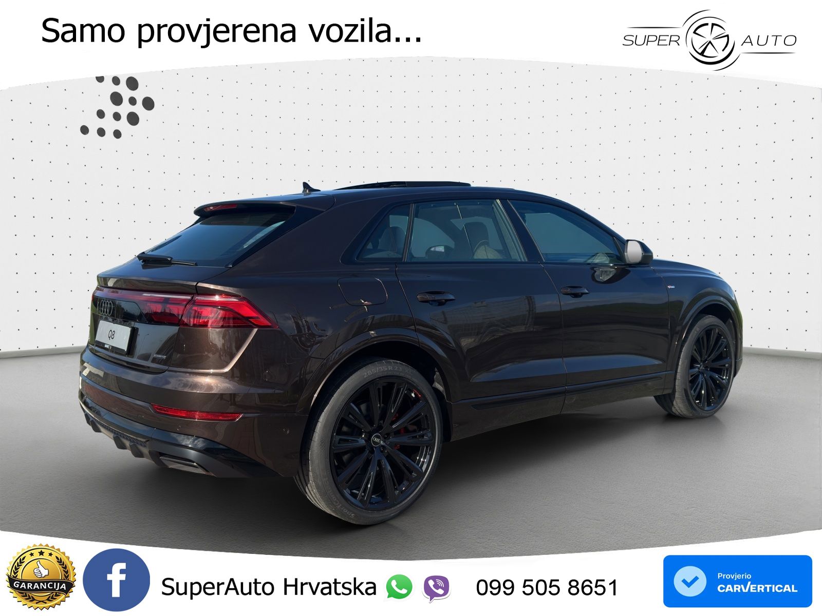 Audi Q8 60 TFSIe V6 (490 KS) quattro Tiptronic LED+GR SJED+ACC