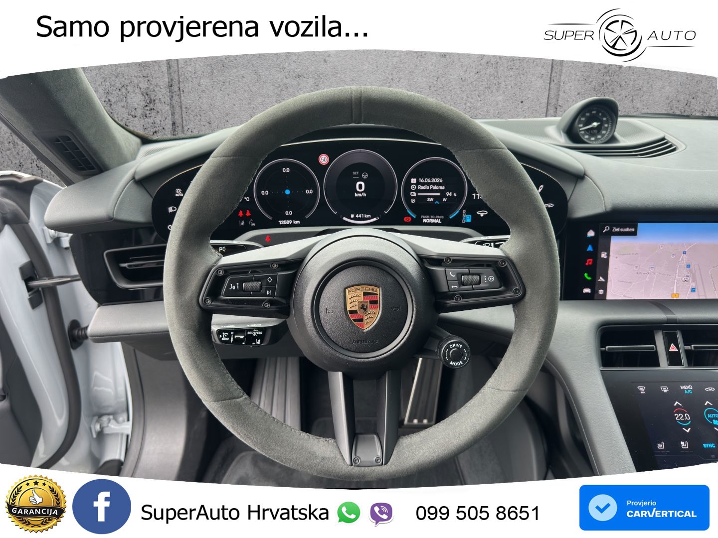 Porsche Taycan Sport Turismo 4S 105 kWh (598 KS)