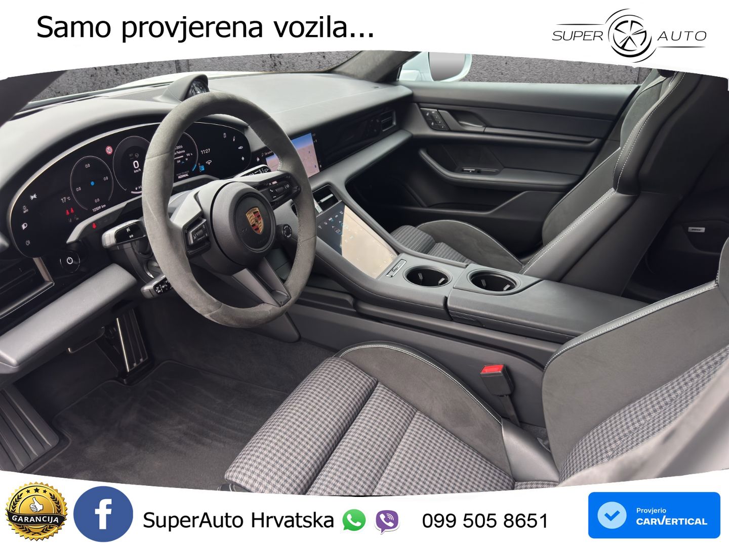 Porsche Taycan Sport Turismo 4S 105 kWh (598 KS)