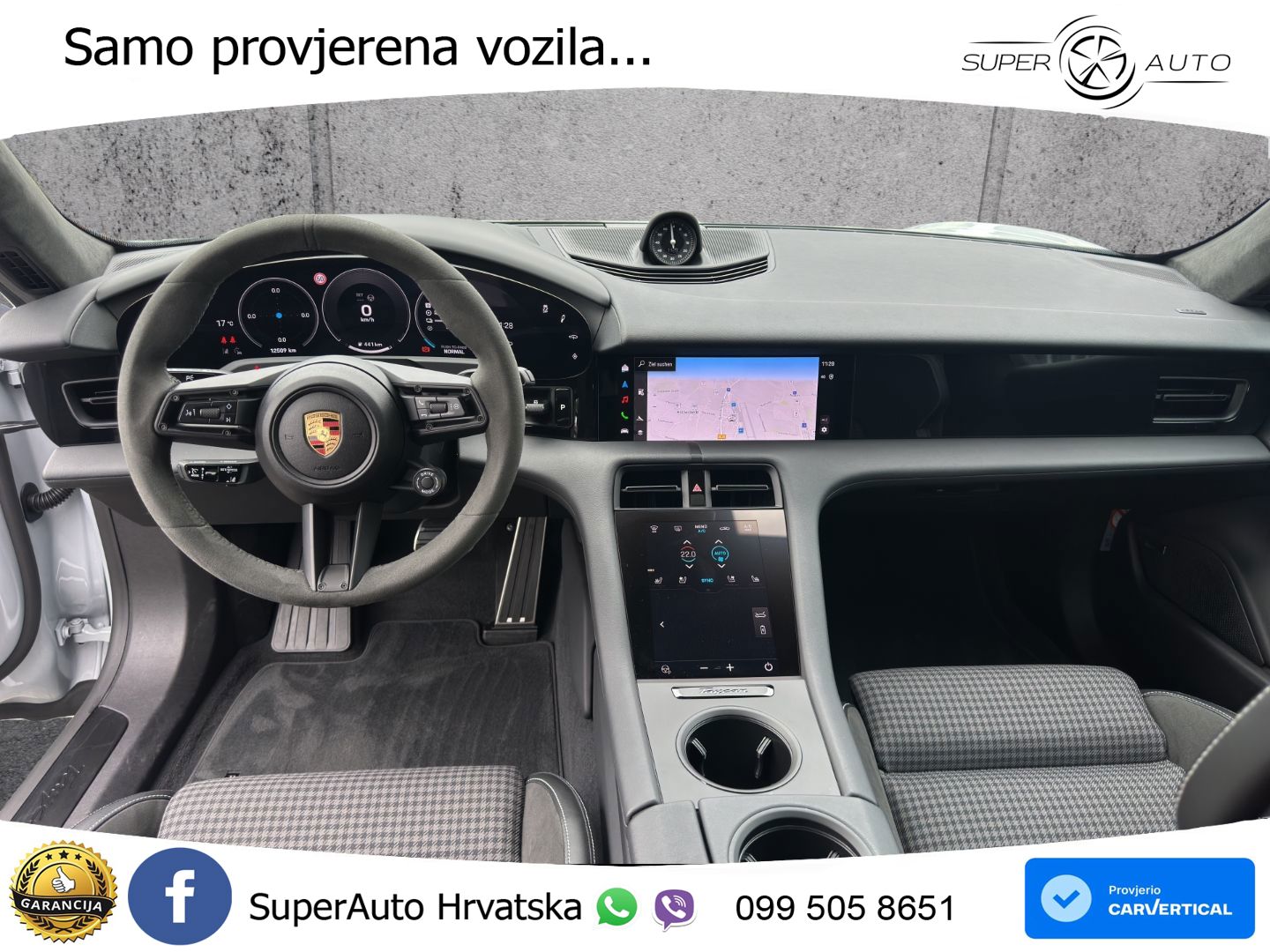 Porsche Taycan Sport Turismo 4S 105 kWh (598 KS)