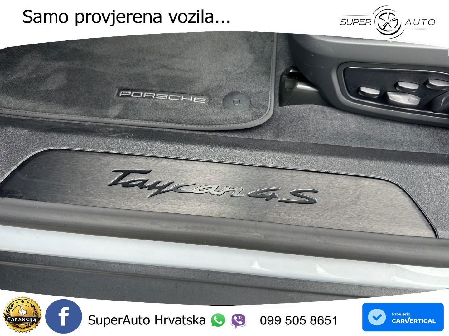 Porsche Taycan Sport Turismo 4S 105 kWh (598 KS)