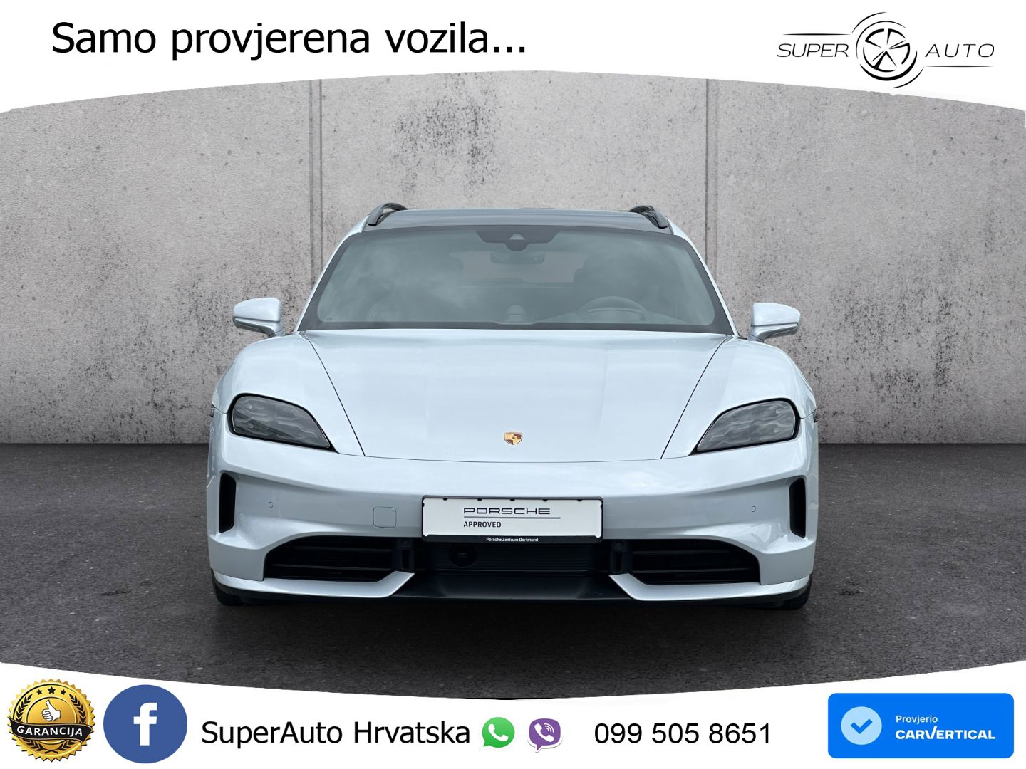 Porsche Taycan Sport Turismo 4S 105 kWh (598 KS)