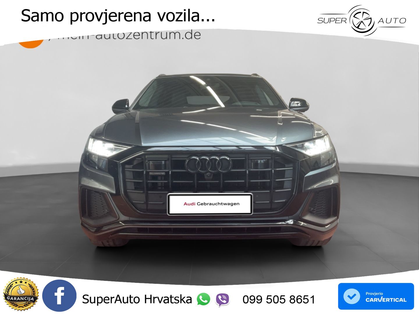 Audi Q8 50 TDI V6 (286 KS) quattro Tiptronic S line LED+GR SJED+ACC