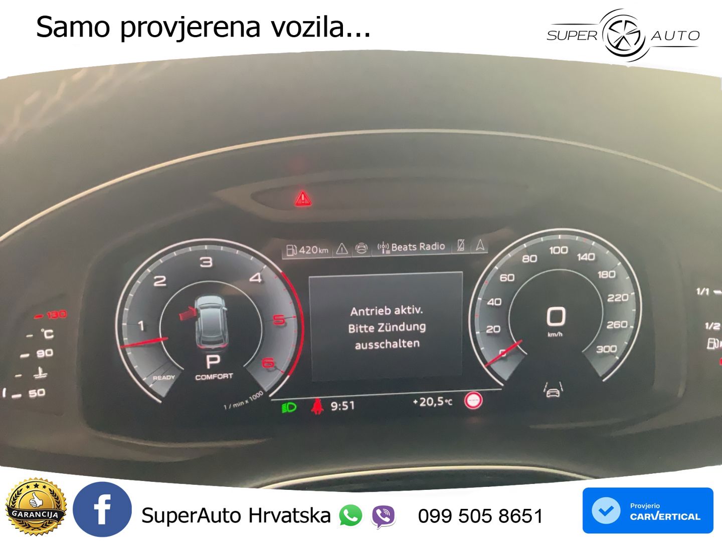 Audi Q8 50 TDI V6 (286 KS) quattro Tiptronic S line LED+GR SJED+ACC