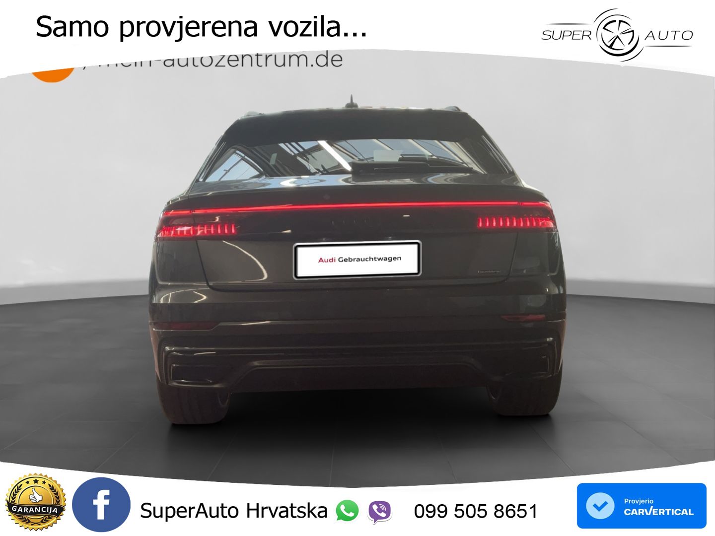 Audi Q8 50 TDI V6 (286 KS) quattro Tiptronic S line LED+GR SJED+ACC
