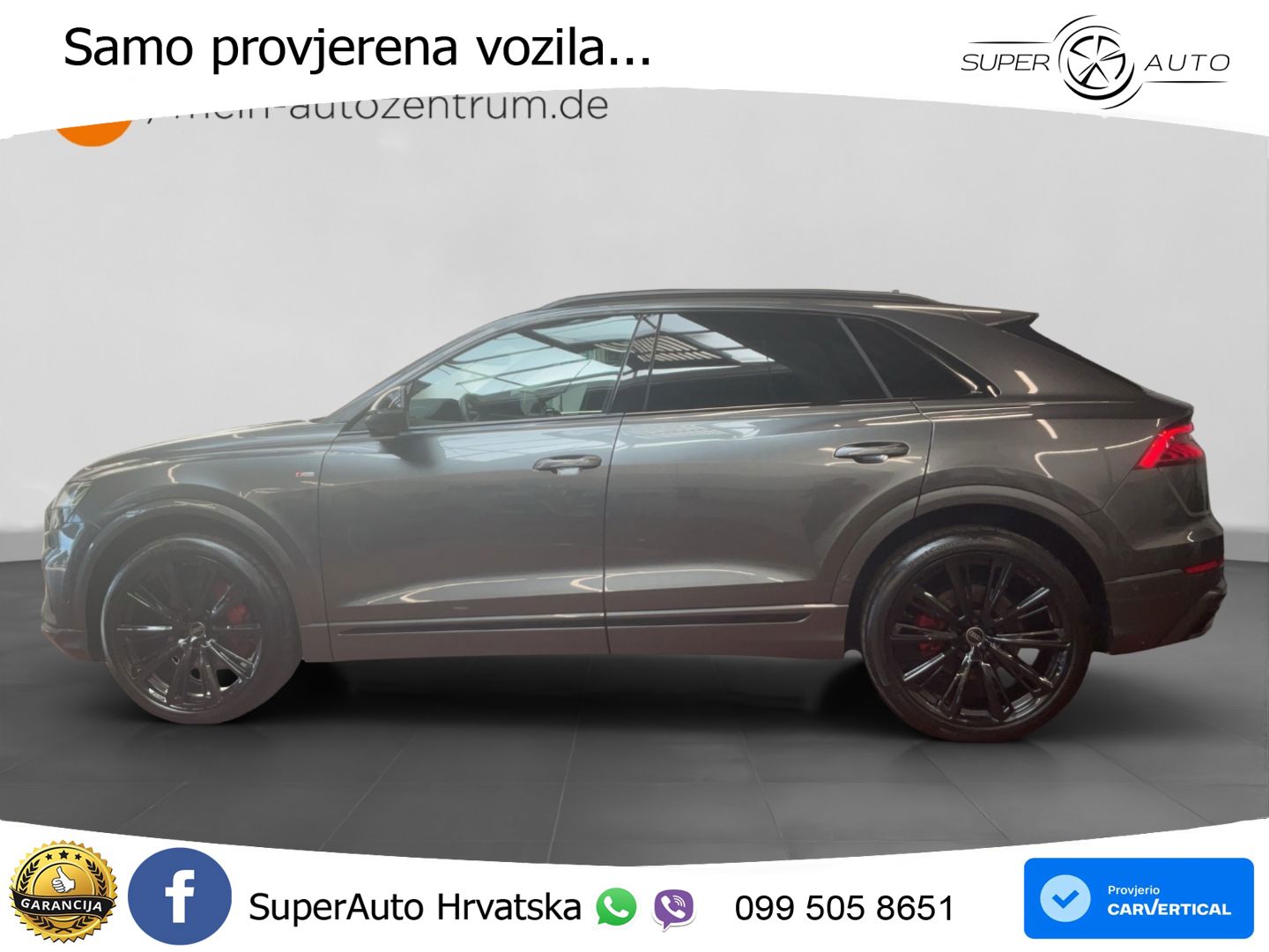 Audi Q8 50 TDI V6 (286 KS) quattro Tiptronic S line LED+GR SJED+ACC