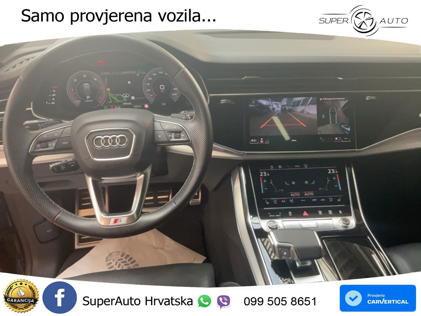 Audi Q8 50 TDI V6 (286 KS) quattro Tiptronic S line LED+GR SJED+ACC