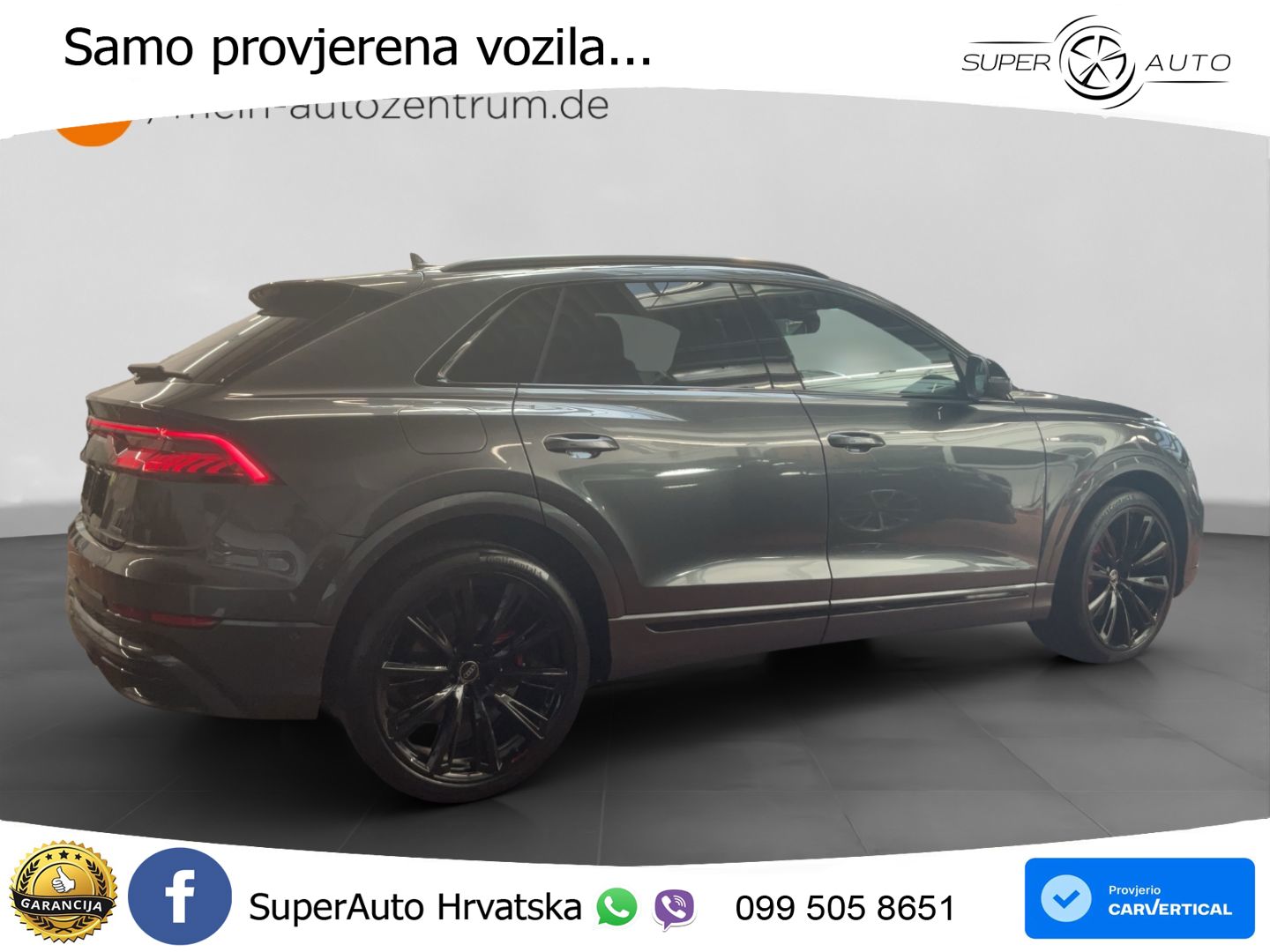 Audi Q8 50 TDI V6 (286 KS) quattro Tiptronic S line LED+GR SJED+ACC