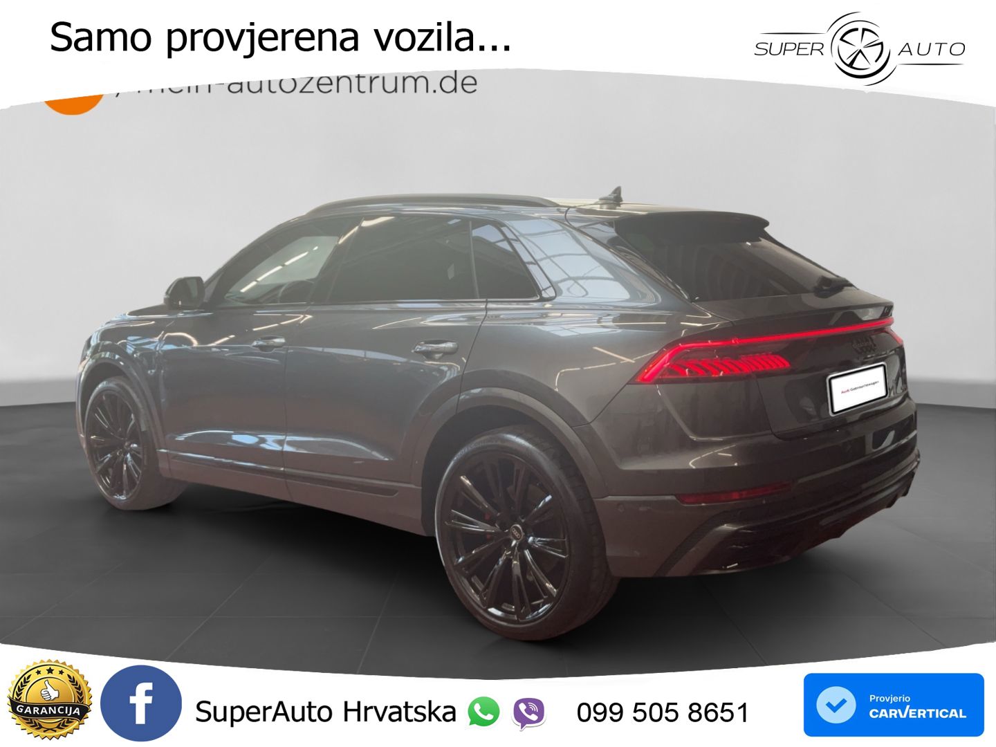 Audi Q8 50 TDI V6 (286 KS) quattro Tiptronic S line LED+GR SJED+ACC