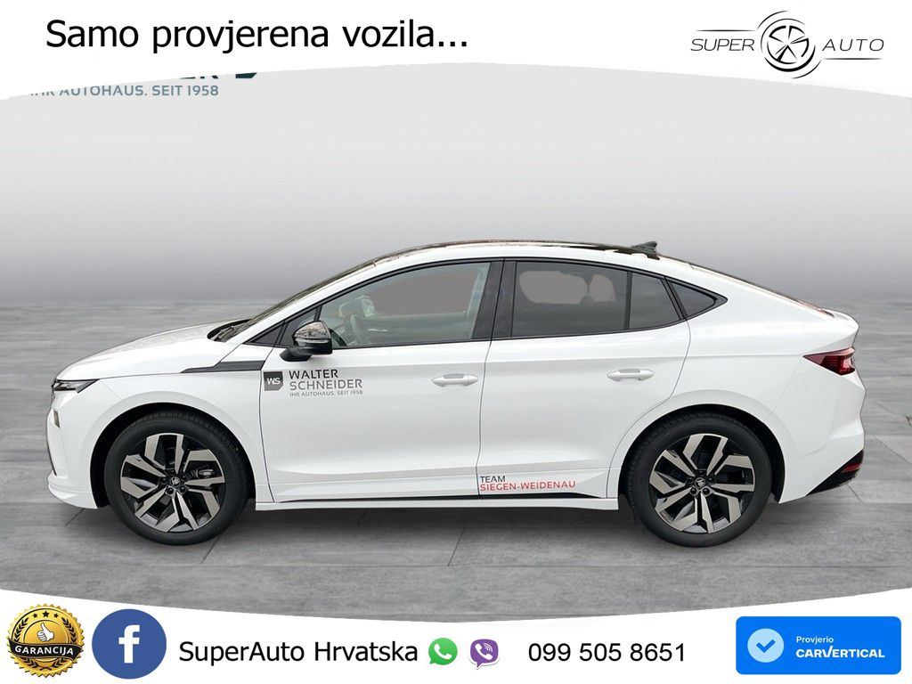 Škoda Enyaq Coupe 60 63 kWh (204 KS) SportLine LED+GR SJED+ACC