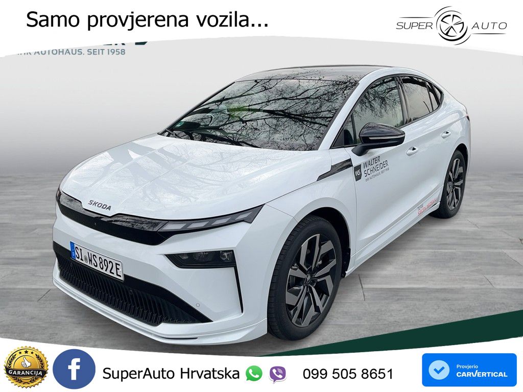 Škoda Enyaq Coupe 60 63 kWh (204 KS) SportLine LED+GR SJED+ACC