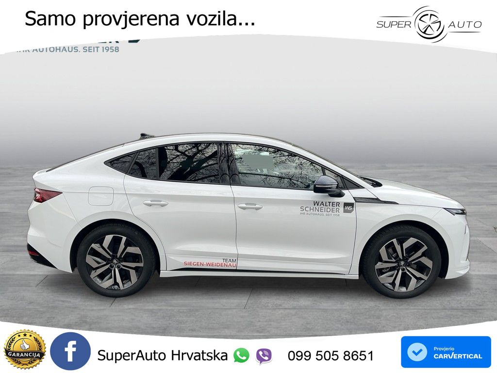 Škoda Enyaq Coupe 60 63 kWh (204 KS) SportLine LED+GR SJED+ACC