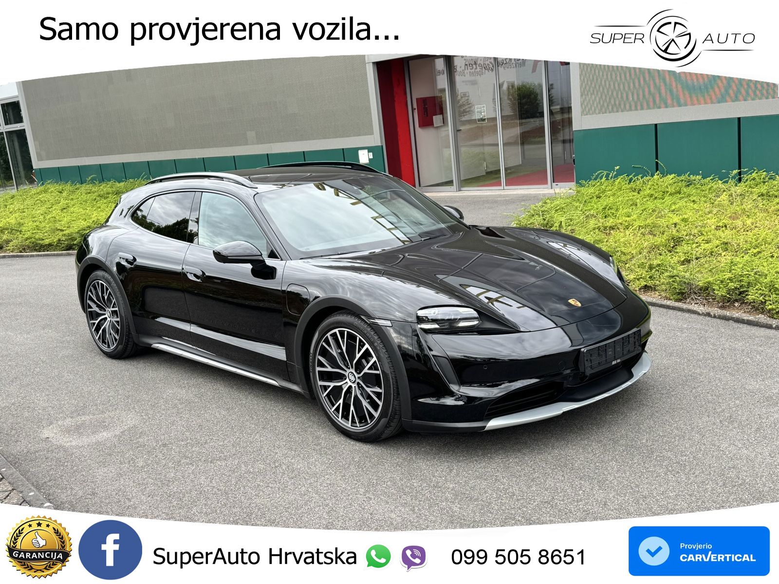 Porsche Taycan Cross Turismo 4 93.4 kWh (476 KS) LED+GR SJED+ACC