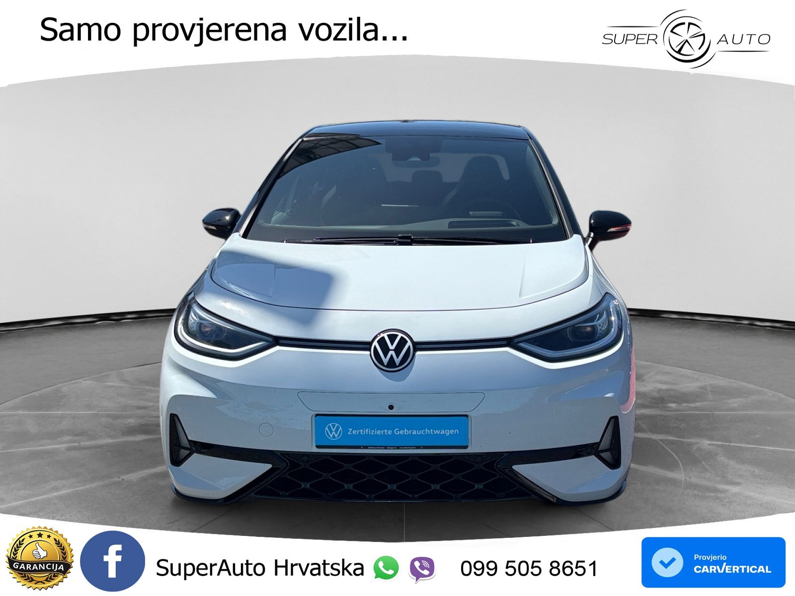 Volkswagen ID.3 GTX Performance 84 kWh (326 KS) LED+GR SJED+ACC