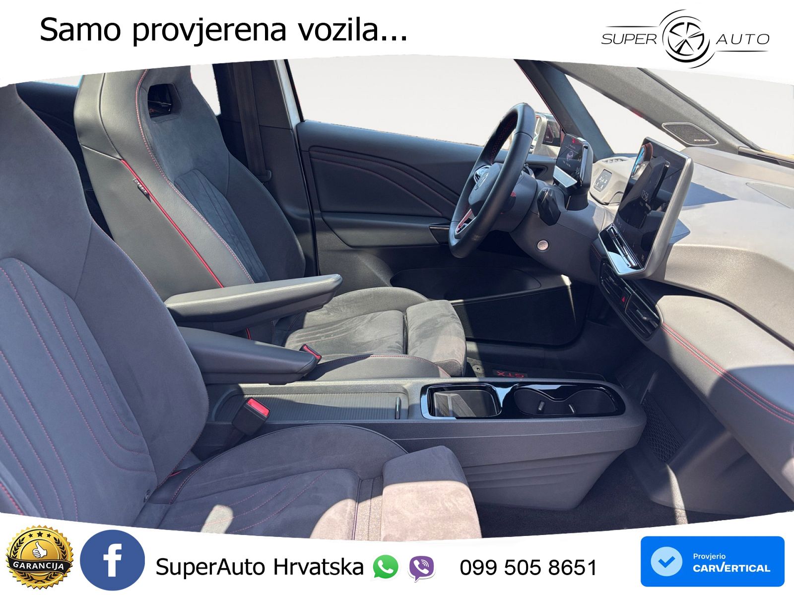Volkswagen ID.3 GTX Performance 84 kWh (326 KS) LED+GR SJED+ACC