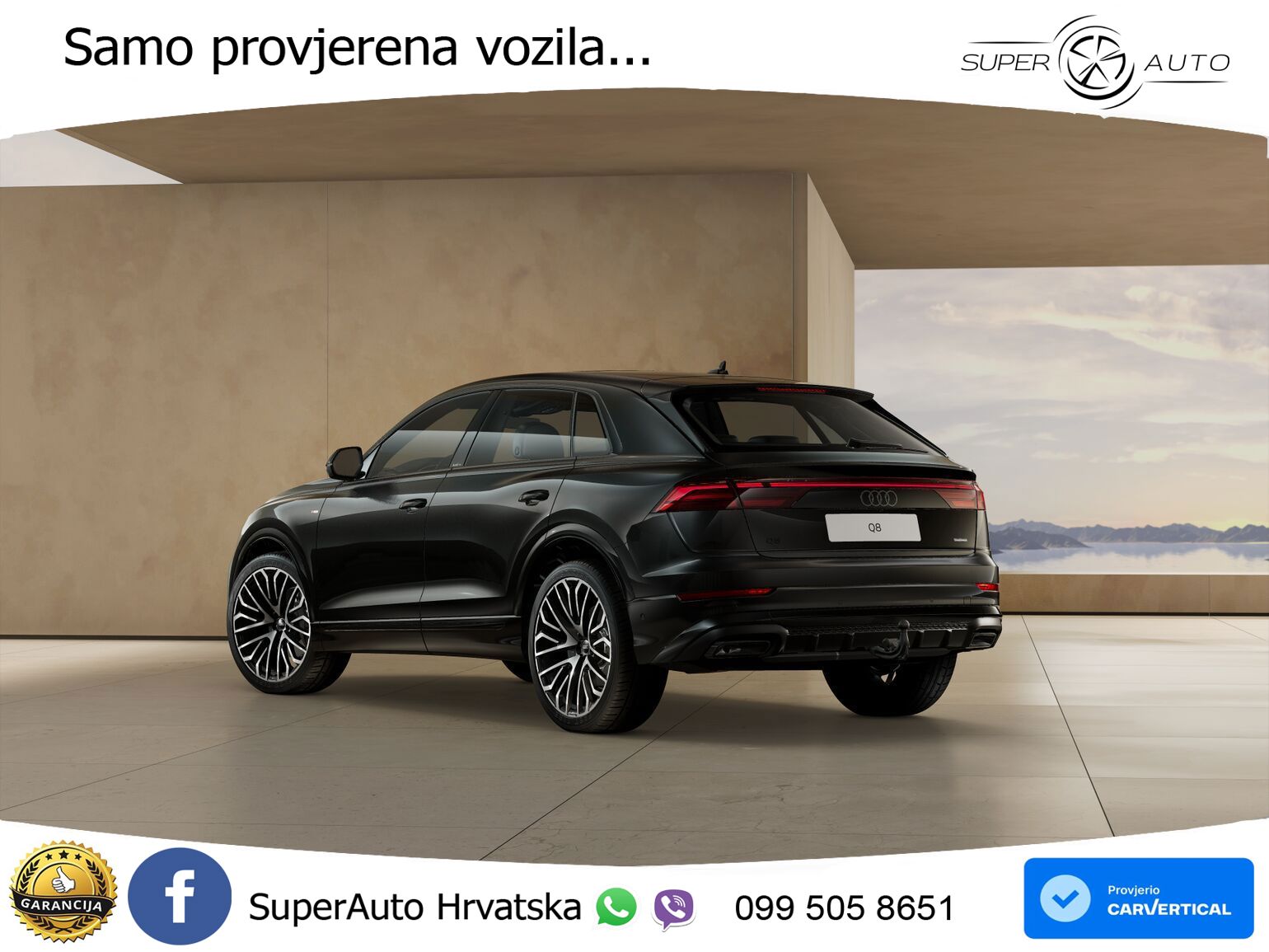 Audi Q8 50 TDI V6 (286 KS) quattro Tiptronic S line