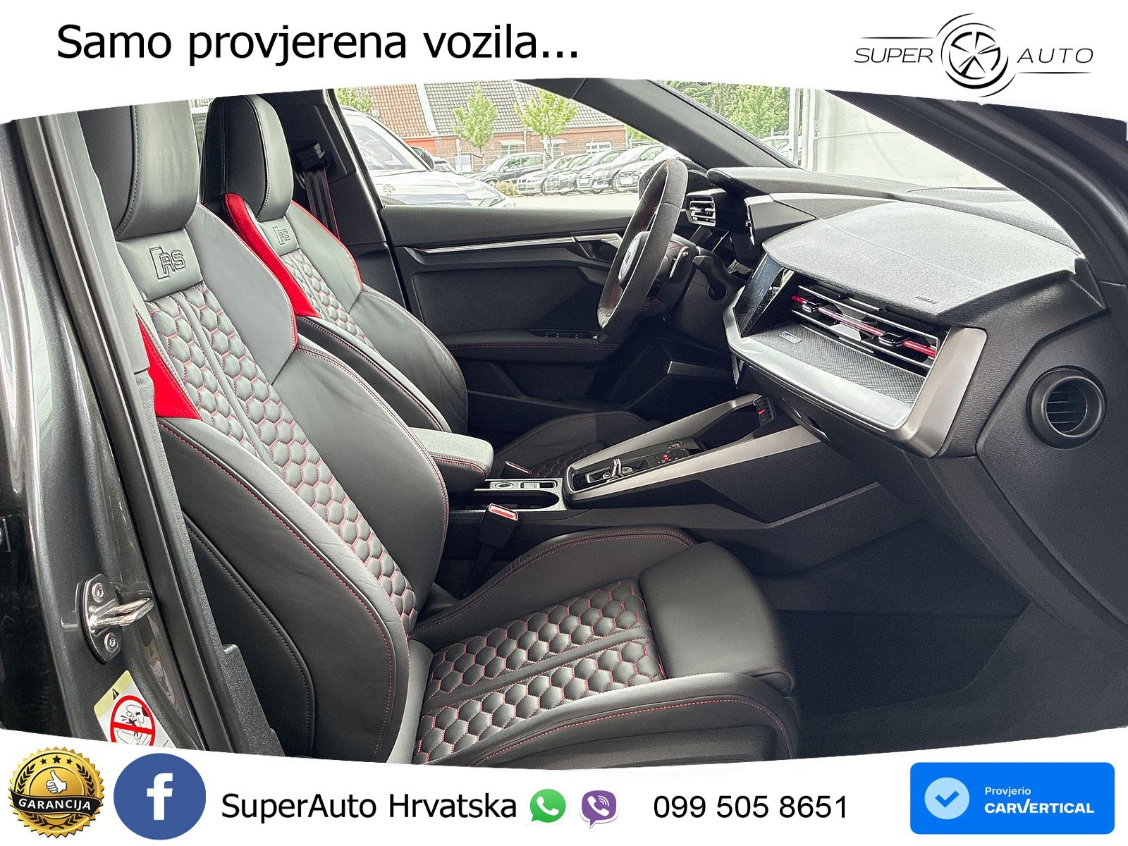 Audi RS3 Sportback 2.5 TFSI (400 KS) quattro S tronic