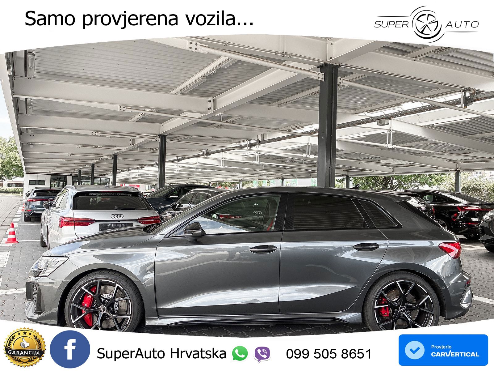 Audi RS3 Sportback 2.5 TFSI (400 KS) quattro S tronic