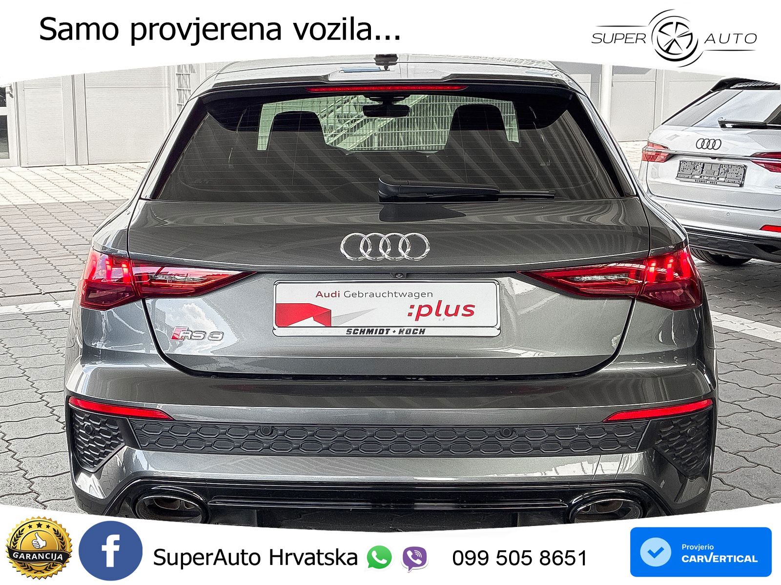 Audi RS3 Sportback 2.5 TFSI (400 KS) quattro S tronic