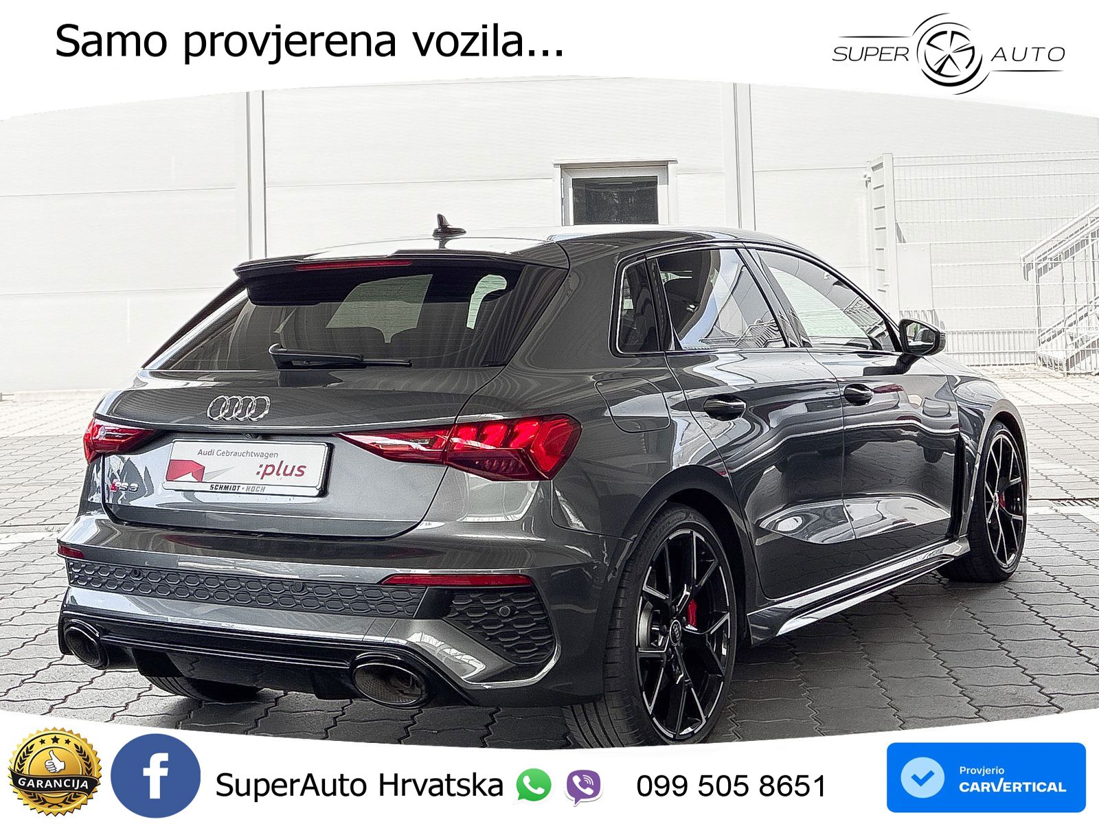 Audi RS3 Sportback 2.5 TFSI (400 KS) quattro S tronic